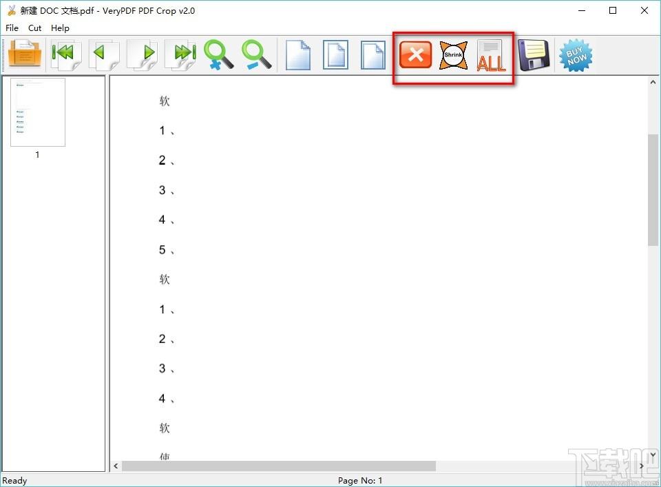 VeryPDF PDFCrop下载,PDF裁剪软件,PDF裁剪